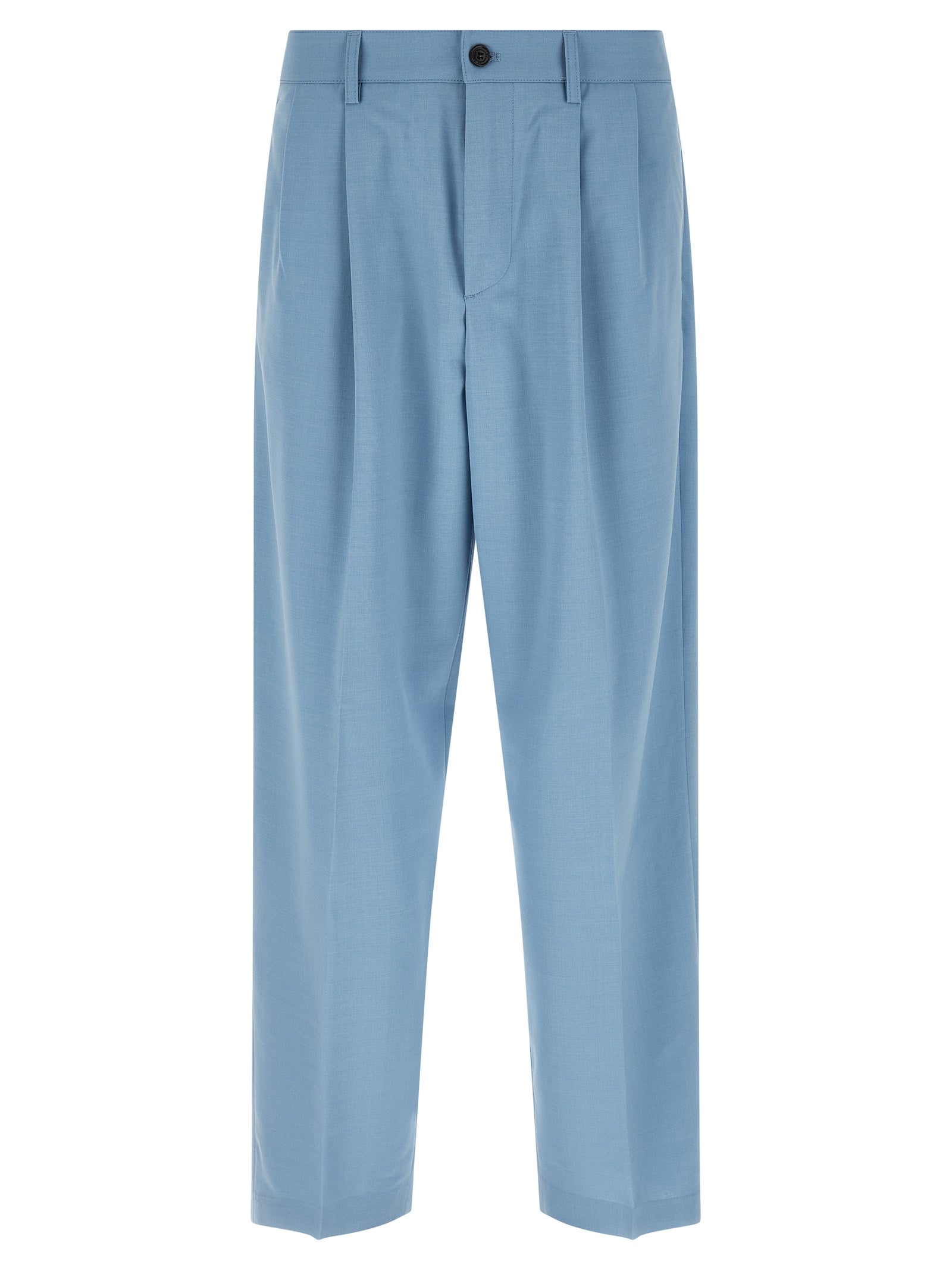 Pantalones chinos de poliéster azul Departamento 5