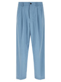 Department 5 Blue Polyester Chino Pants
