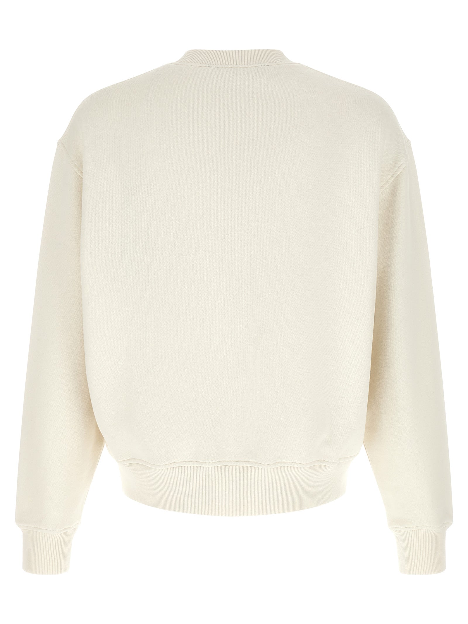 Sudadera de algodón blanca de Palm Angels