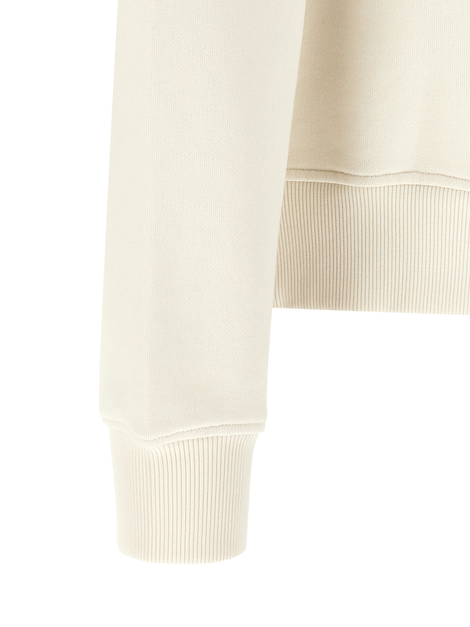 Sudadera de algodón blanca de Palm Angels