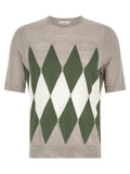 Ballantyne Gray Linen T-Shirt