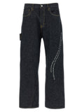 Undercover Blue Cotton Jeans Denim