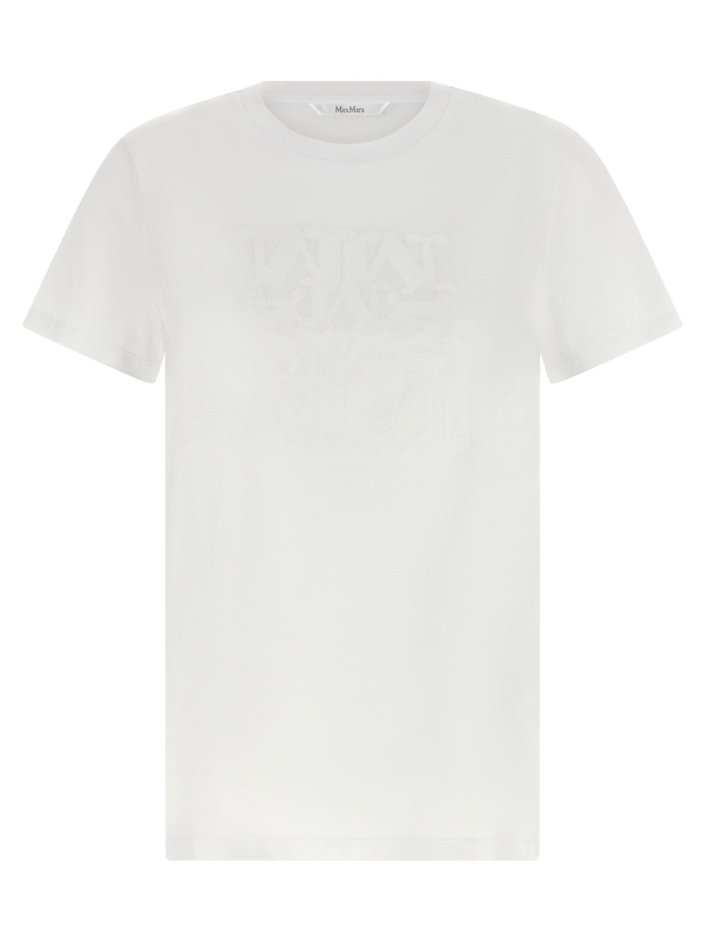 Camiseta blanca de algodón Max Mara