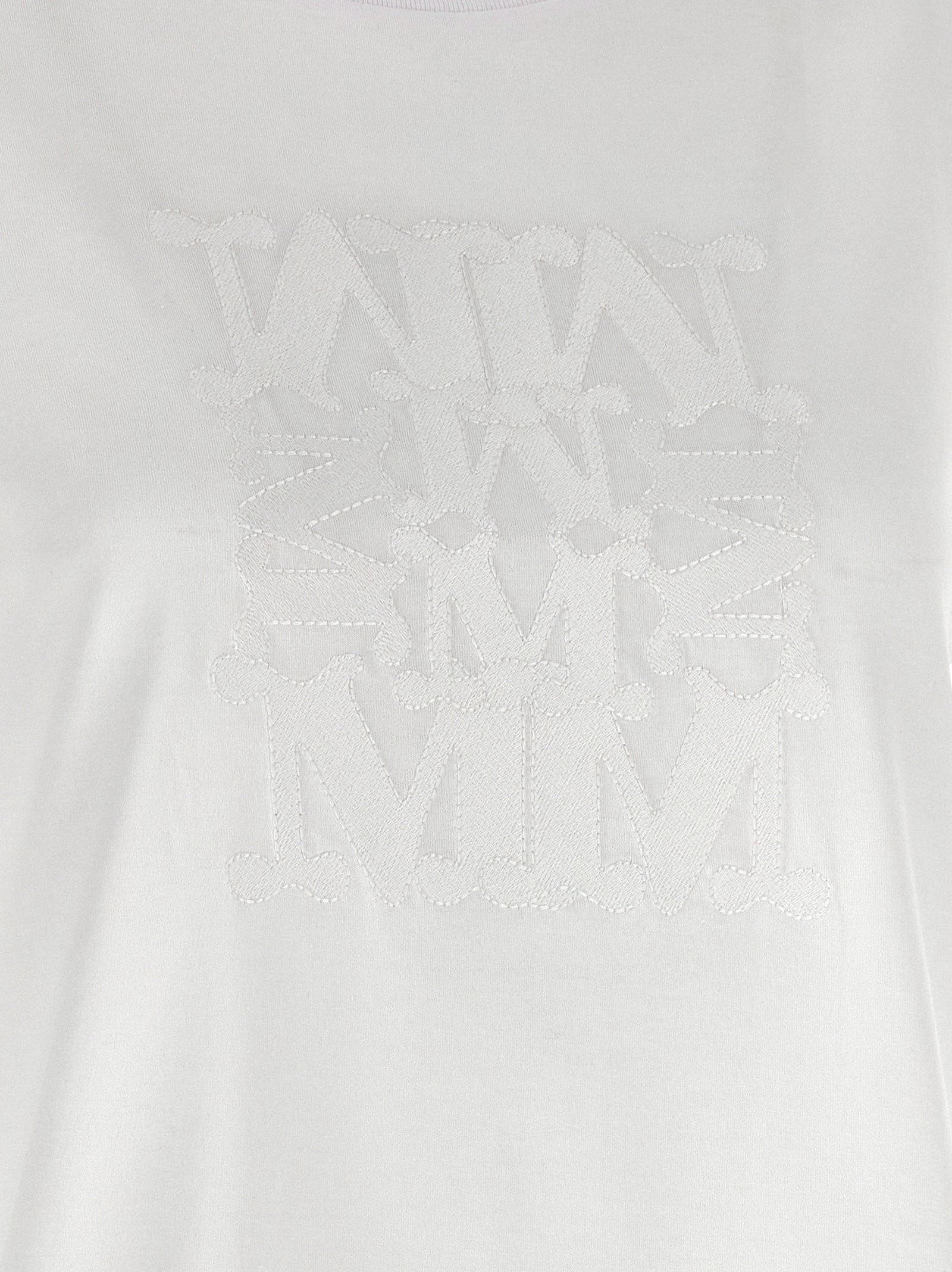 Camiseta blanca de algodón Max Mara