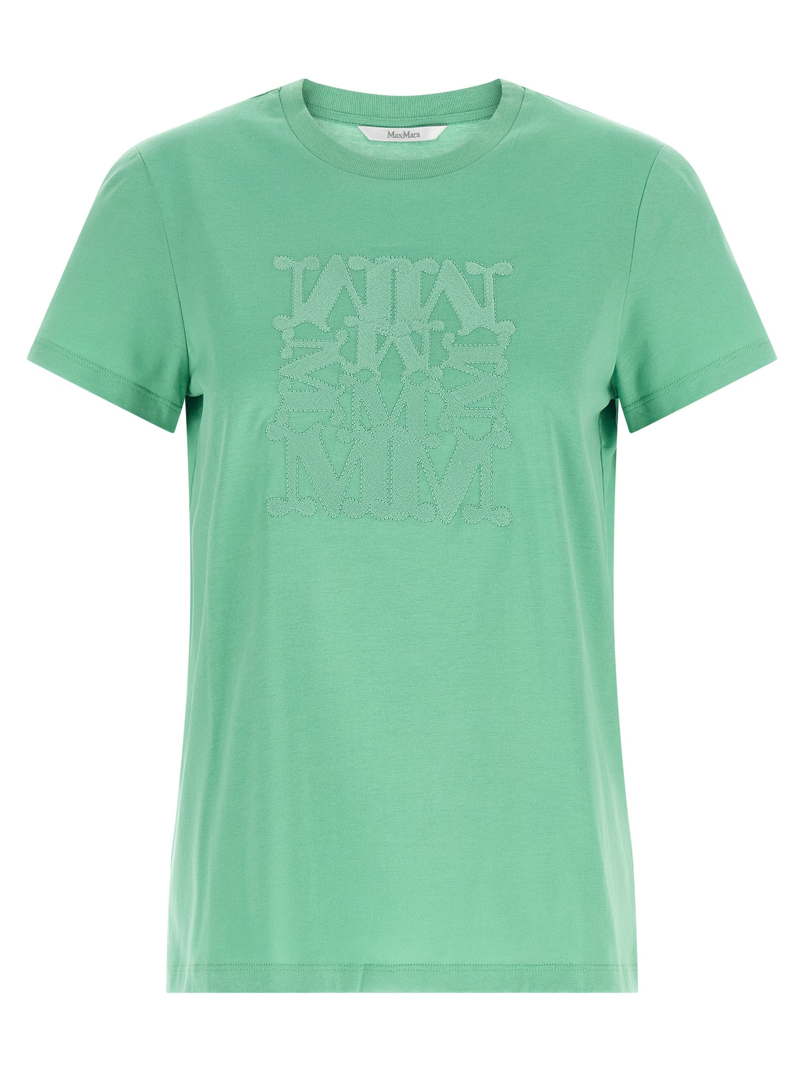 Camiseta bicolor de algodón Max Mara