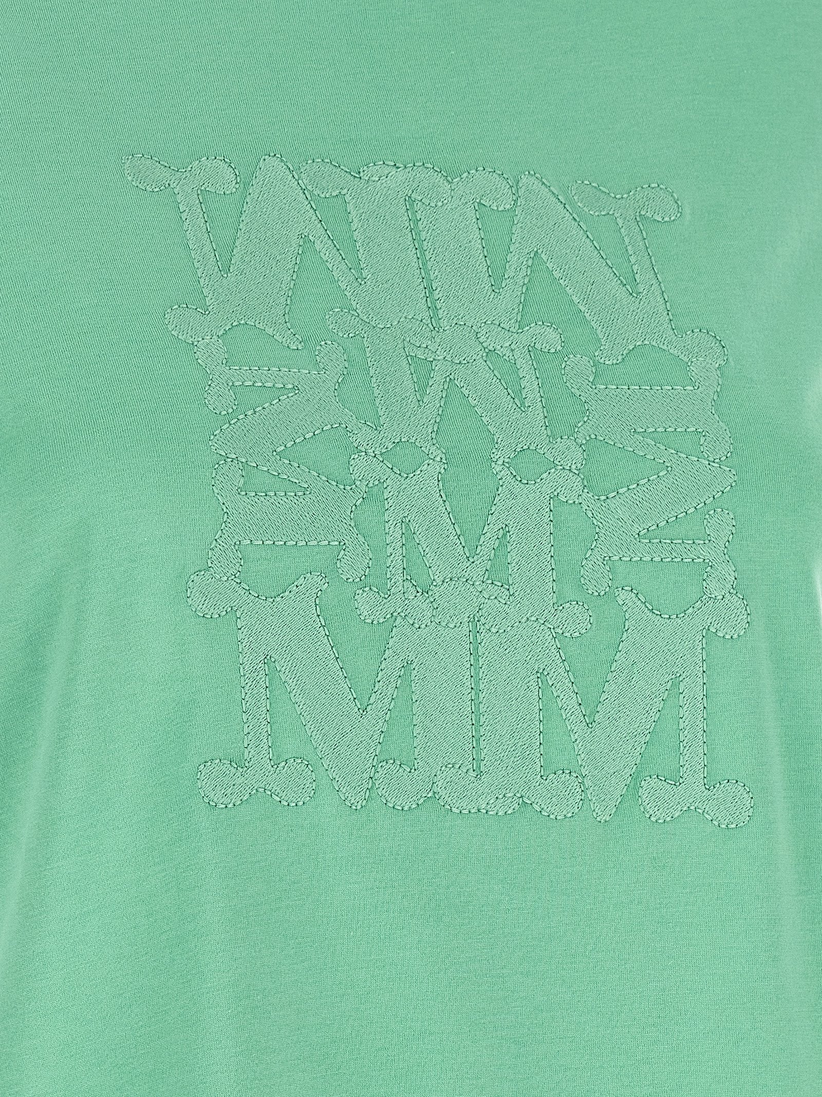 Camiseta bicolor de algodón Max Mara