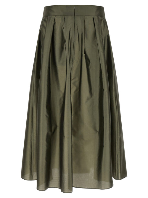 'S Max Mara Bicolor Polyester Mini Skirt
