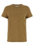 Camiseta Max Mara de algodón marrón