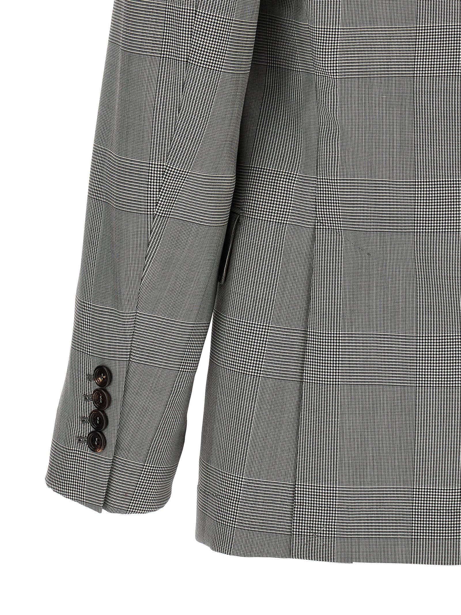 Brunello Cucinelli Gray Virgin Wool Blazer