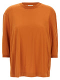 Dries Van Noten Orange Cotton T-Shirt