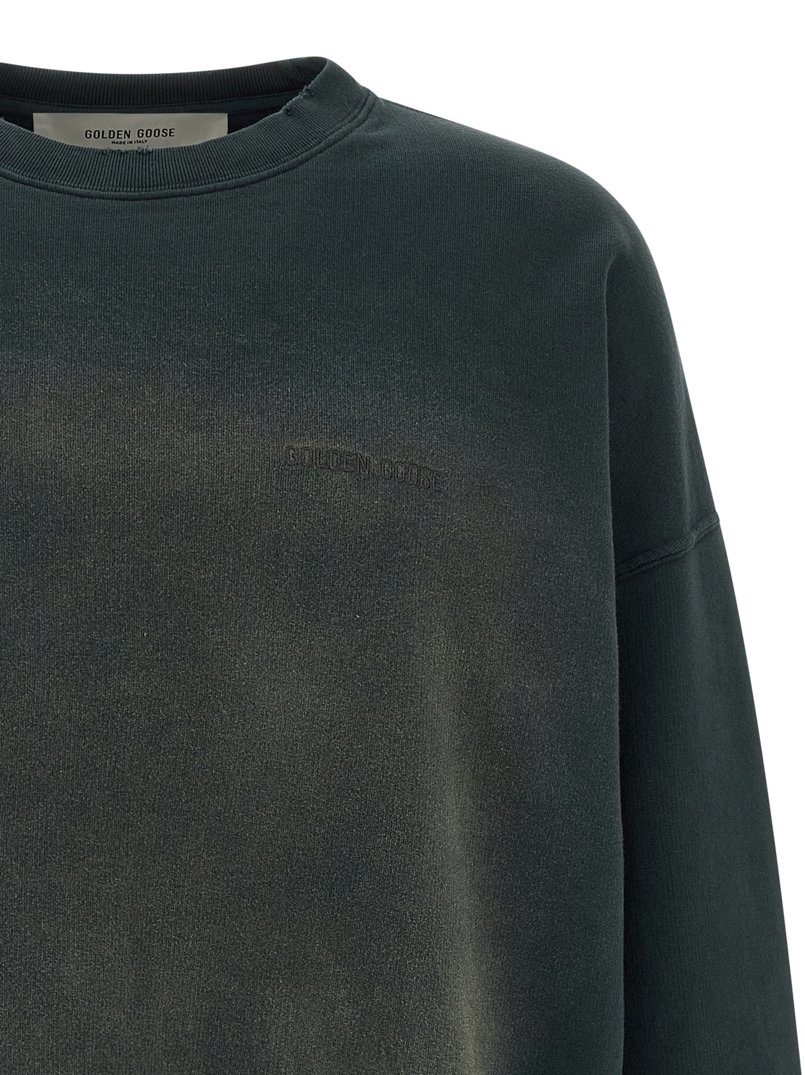 Sudadera Golden Goose de algodón negro
