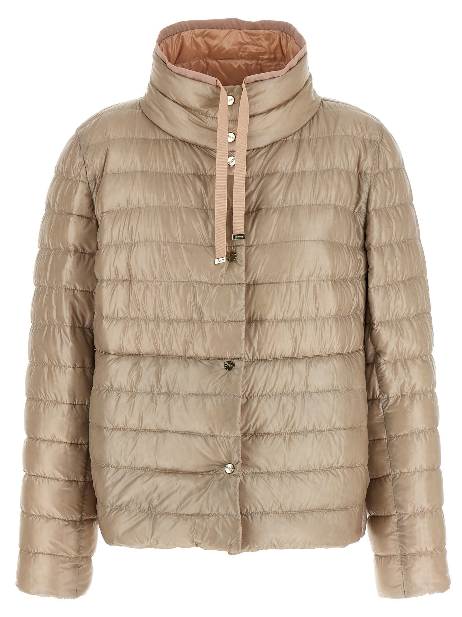 Chaqueta Herno de Poliamida Multicolor de Largo Completo