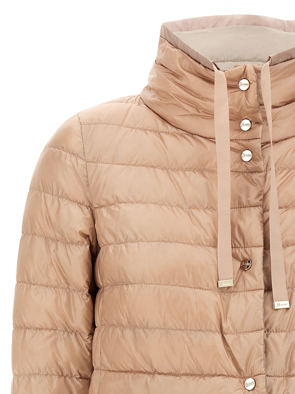 Chaqueta Herno de Poliamida Multicolor de Largo Completo