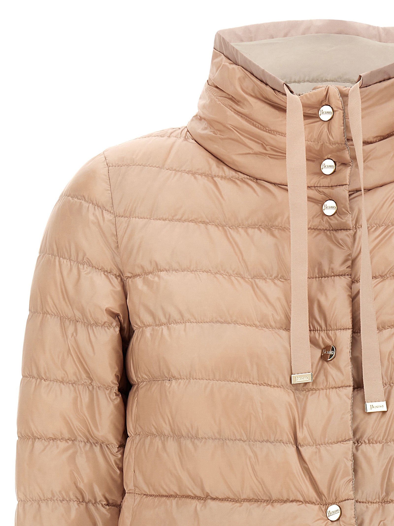 Chaqueta Herno de Poliamida Multicolor de Largo Completo