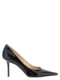 Zapatos de tacón Jimmy Choo de cuero negro