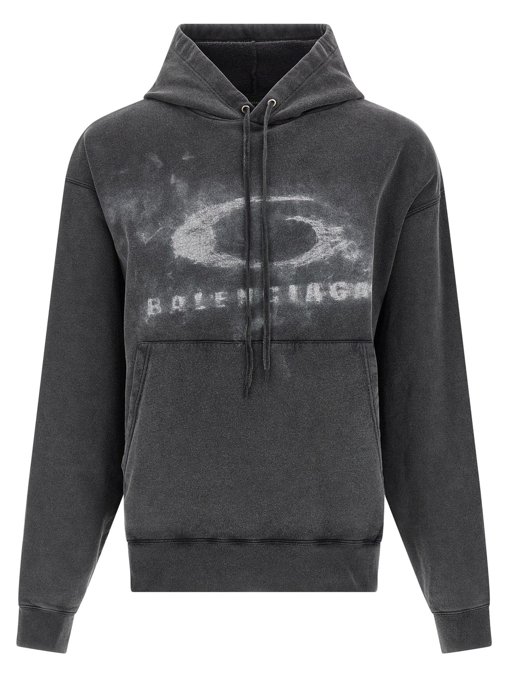 Sudadera de Algodón Bicolor Balenciaga