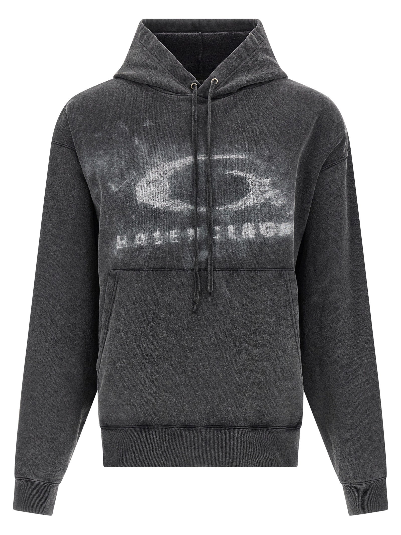 Sudadera de Algodón Bicolor Balenciaga