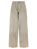 Haikure Gray Cotton Jeans Denim