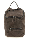 GIORGIO BRATO Brown Lamb Leather Backpack