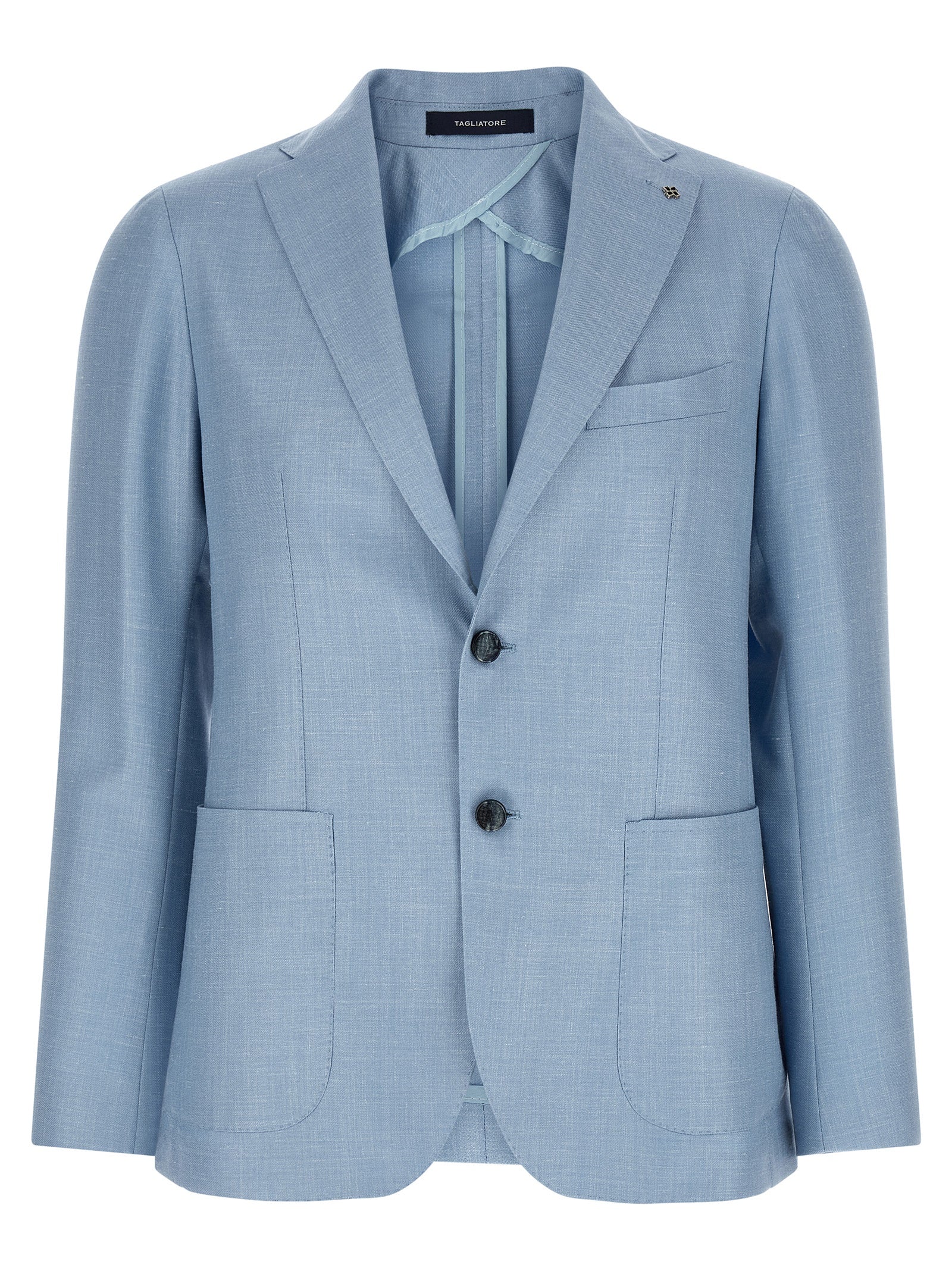 Blazer Tagliatore azul de lana virgen