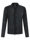 GIORGIO BRATO Black Lamb Leather Leather Jacket
