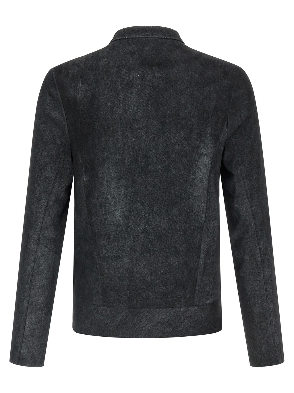 GIORGIO BRATO Black Lamb Leather Leather Jacket