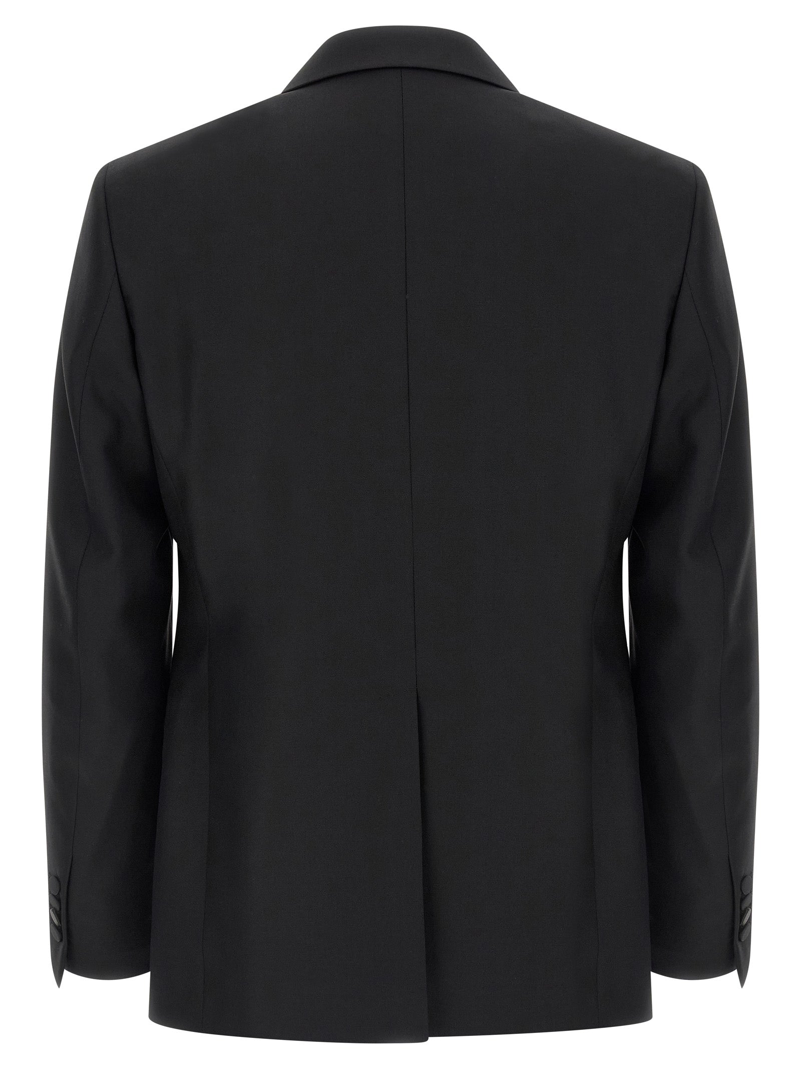 Traje de dos piezas Tagliatore negro de lana virgen
