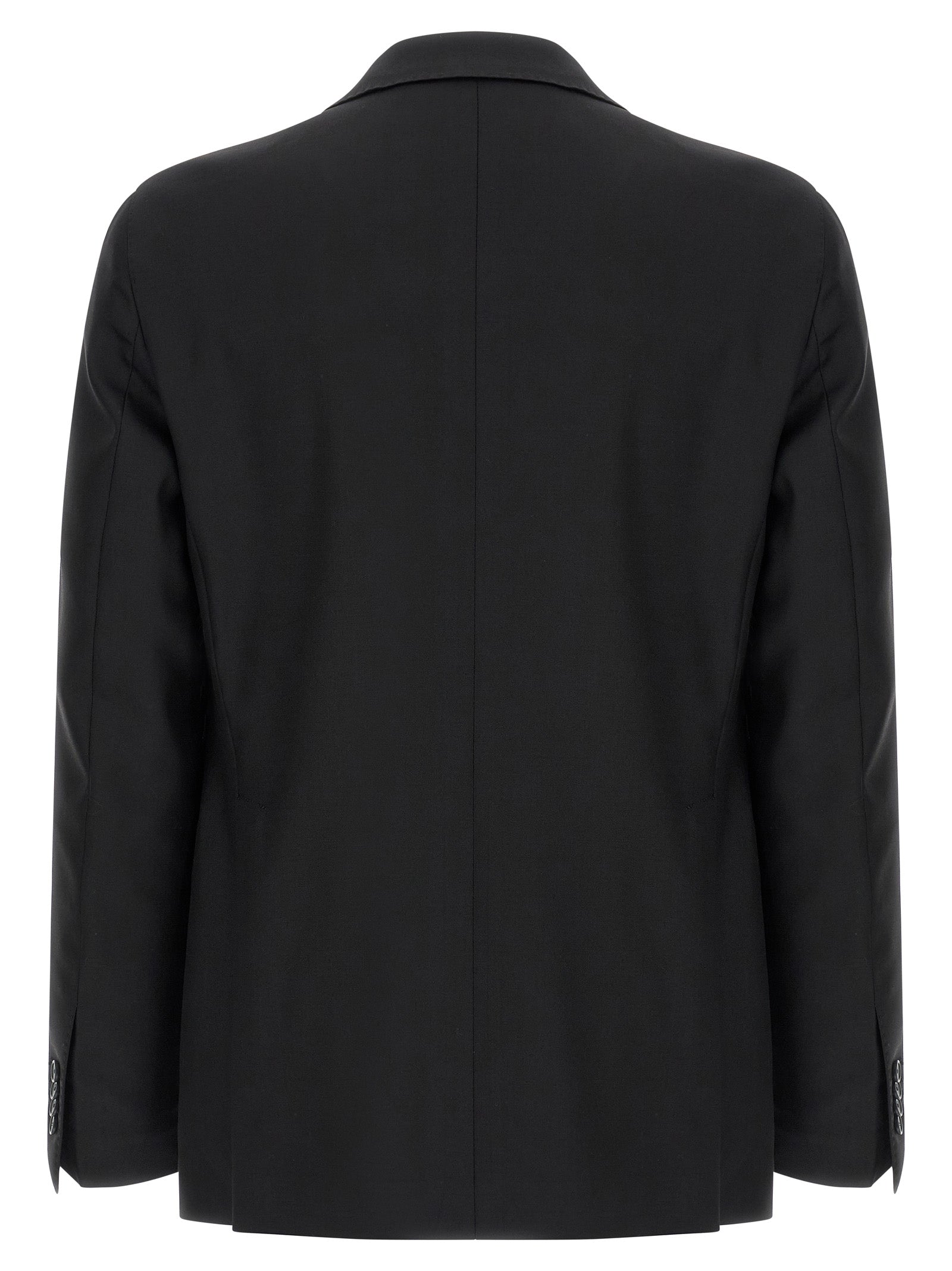 Traje de dos piezas Tagliatore de lana virgen negra