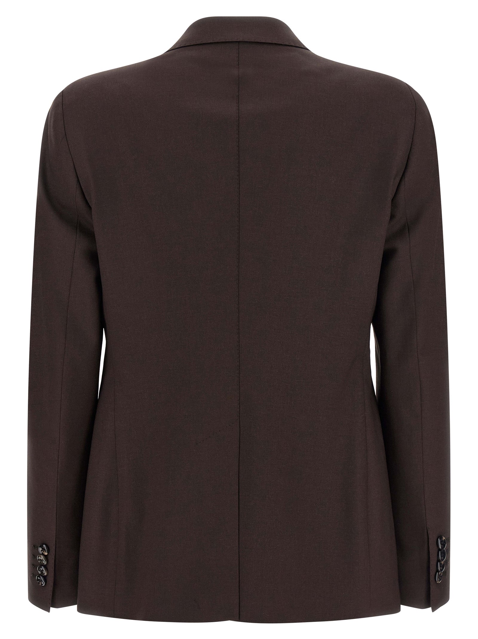 Blazer Tagliatore marrón de lana virgen