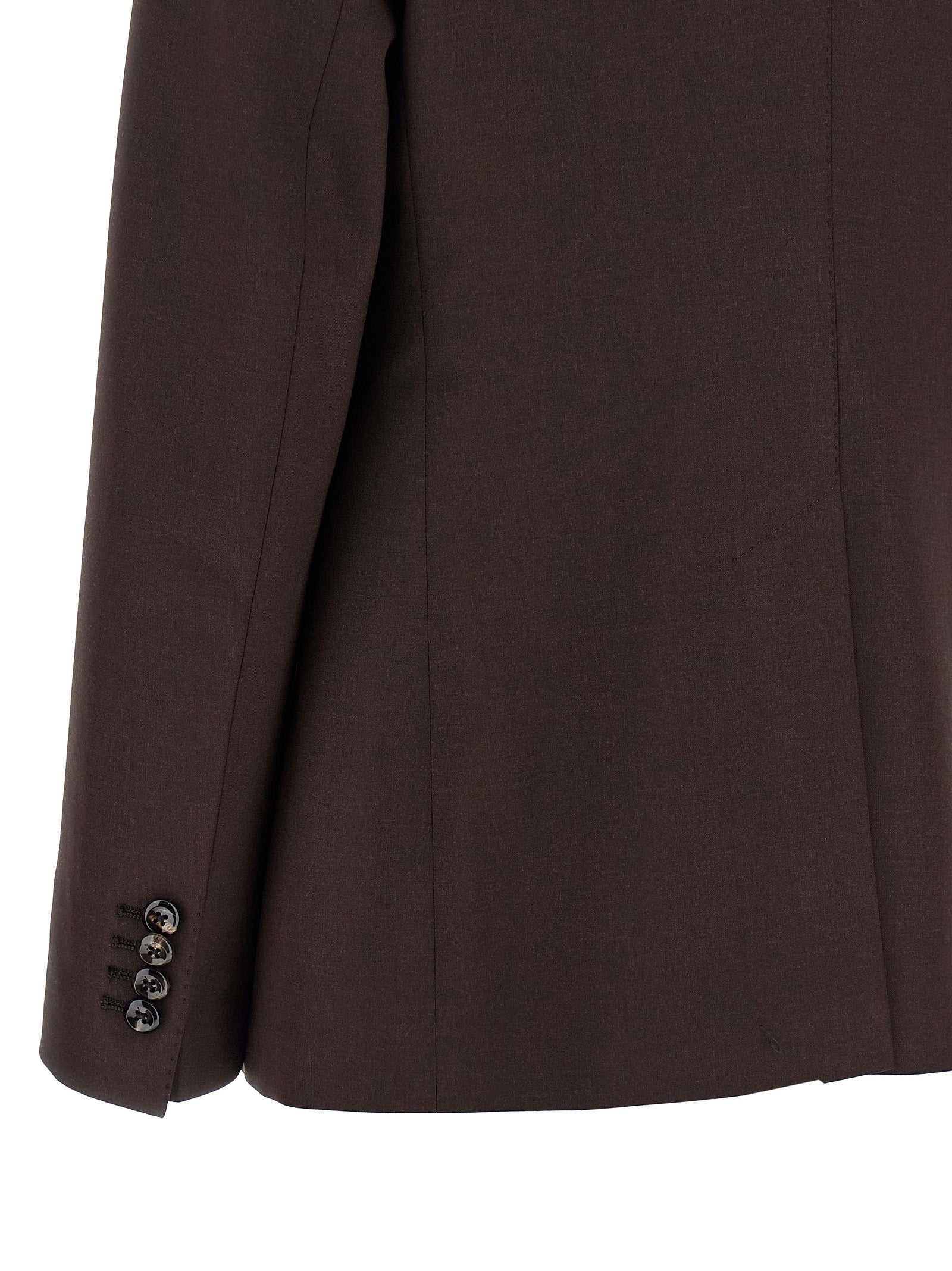 Blazer Tagliatore marrón de lana virgen