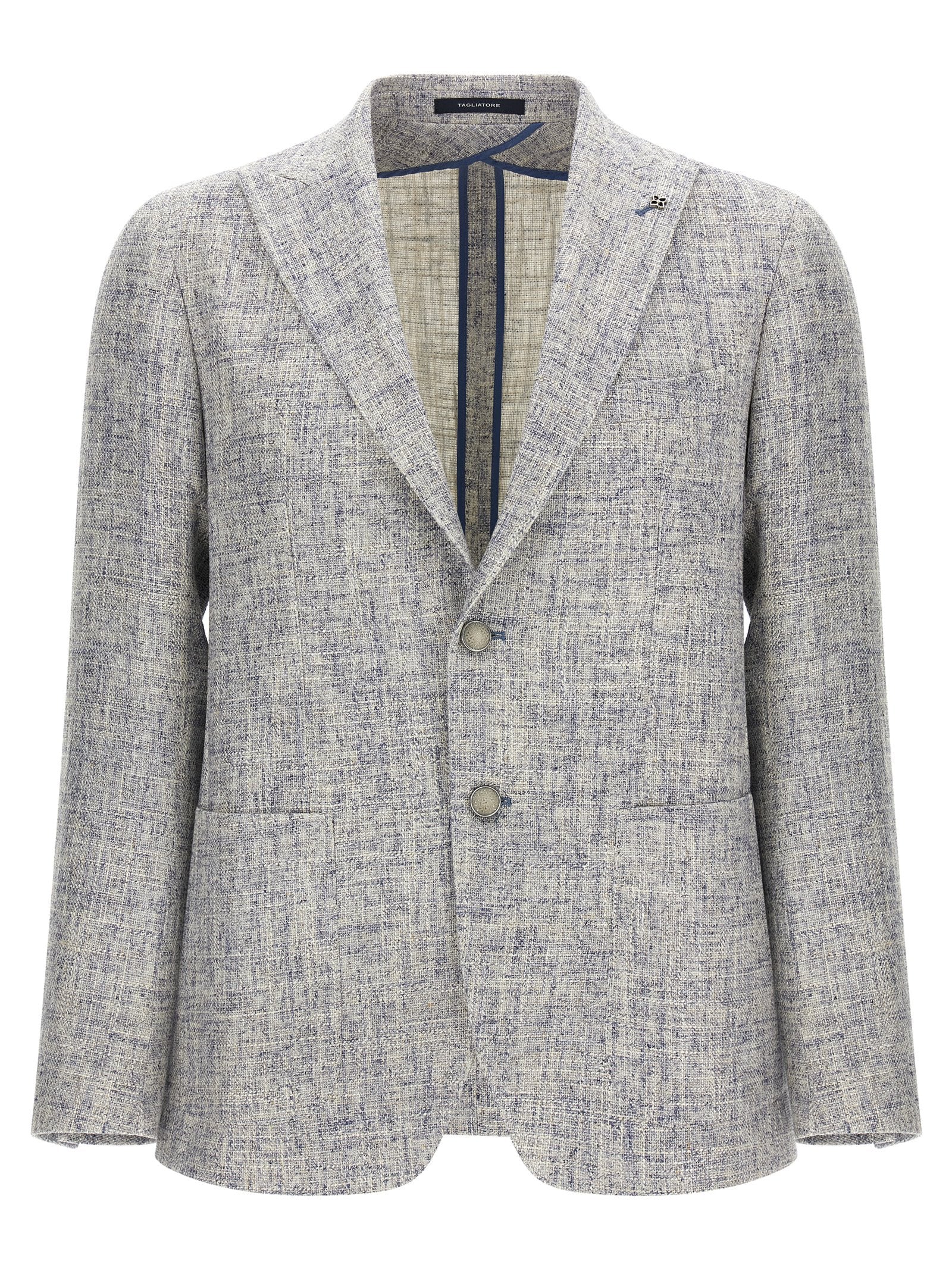 Blazer Tagliatore azul de viscosa