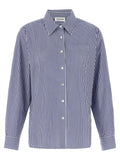 P.A.R.O.S.H. Blue Cotton Blouse