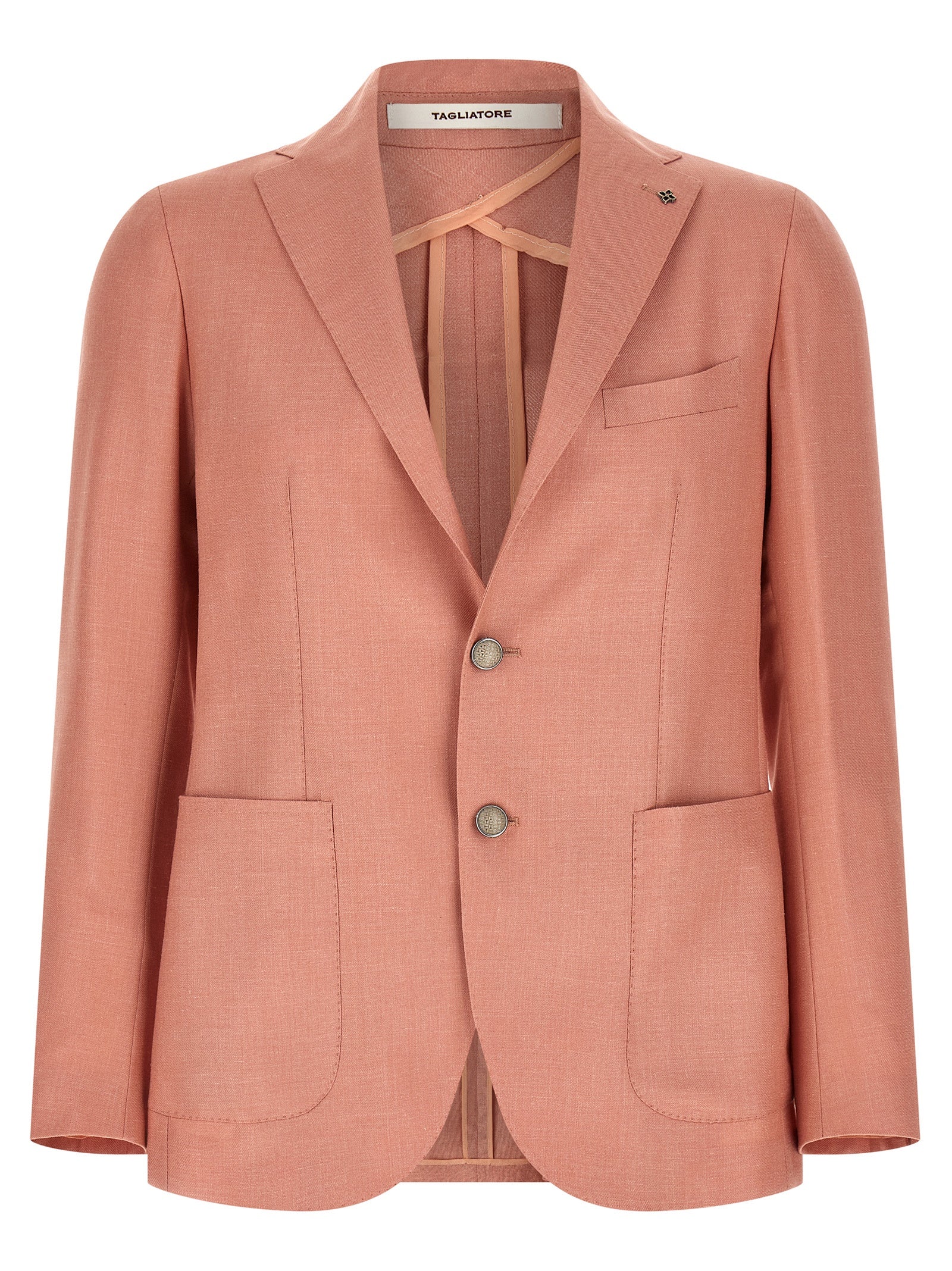 Blazer Tagliatore Multicolor de Lana Virgen