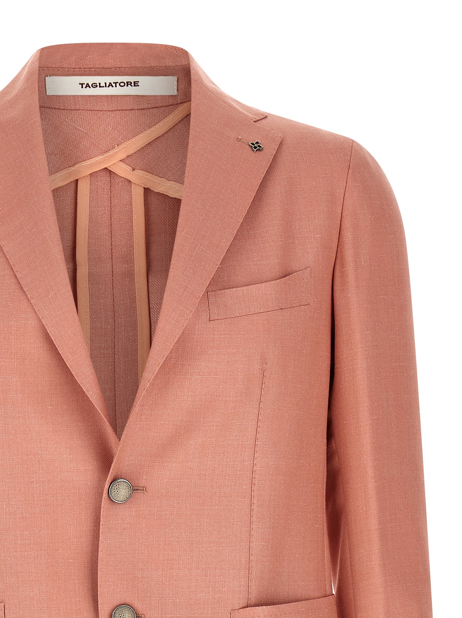 Blazer Tagliatore Multicolor de Lana Virgen