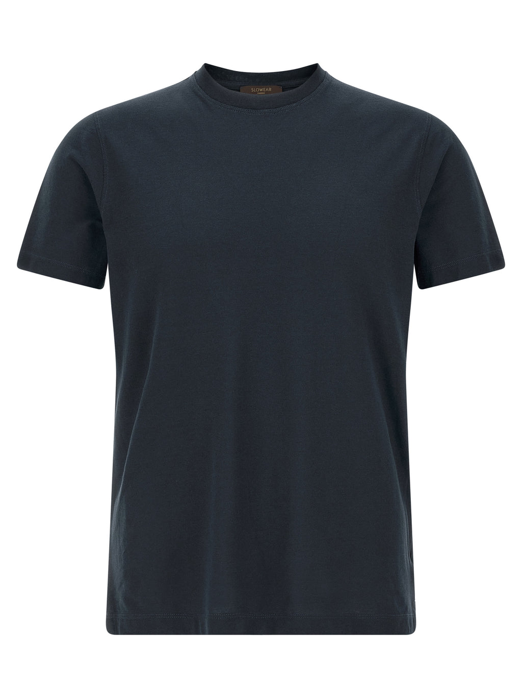 ZANONE Blue Cotton T-Shirt