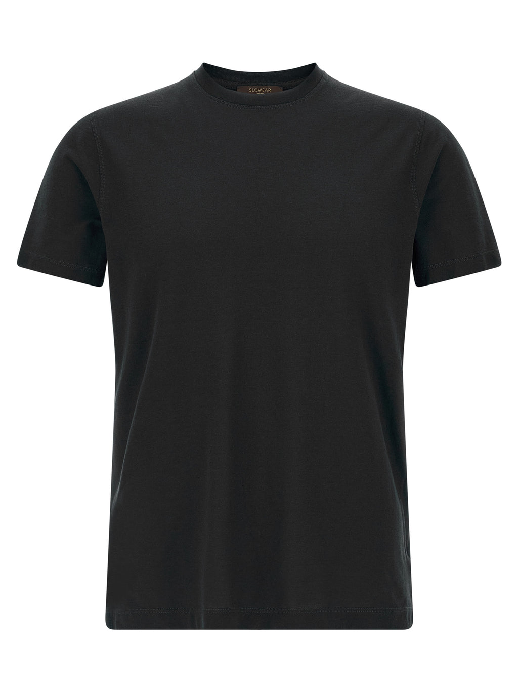 ZANONE Black Cotton T-Shirt