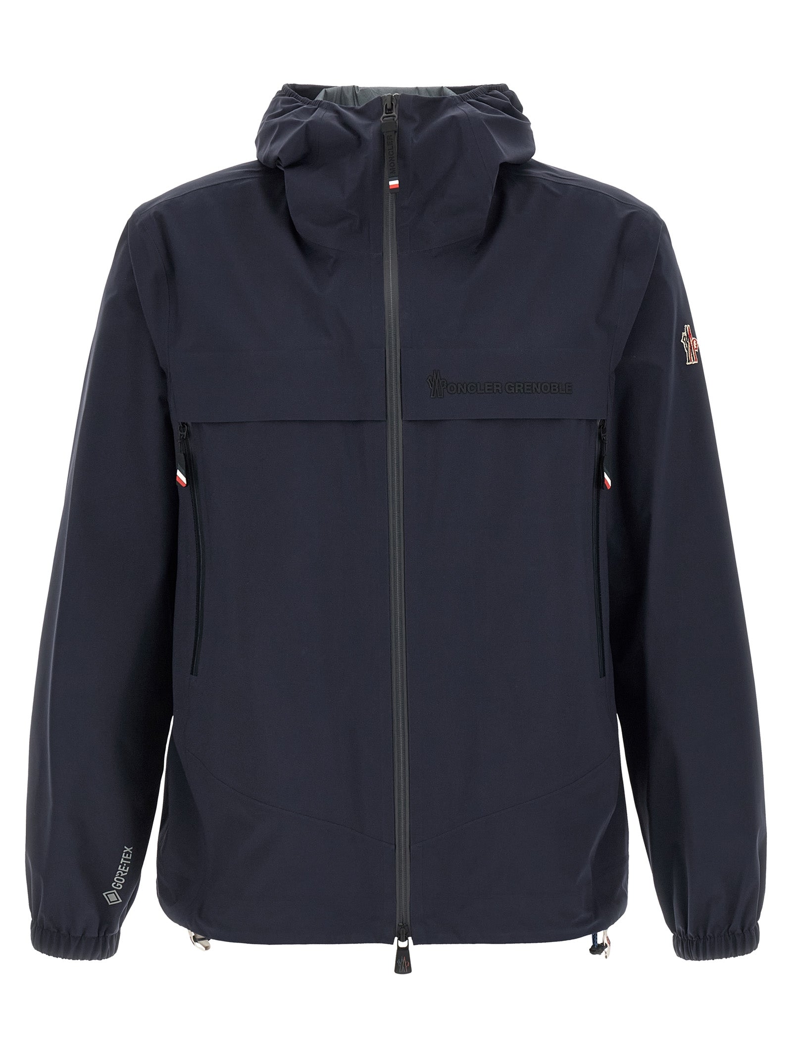 Chaqueta Moncler Grenoble de caparazón de poliamida azul