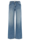L'Agence Blue Cotton Jeans Denim