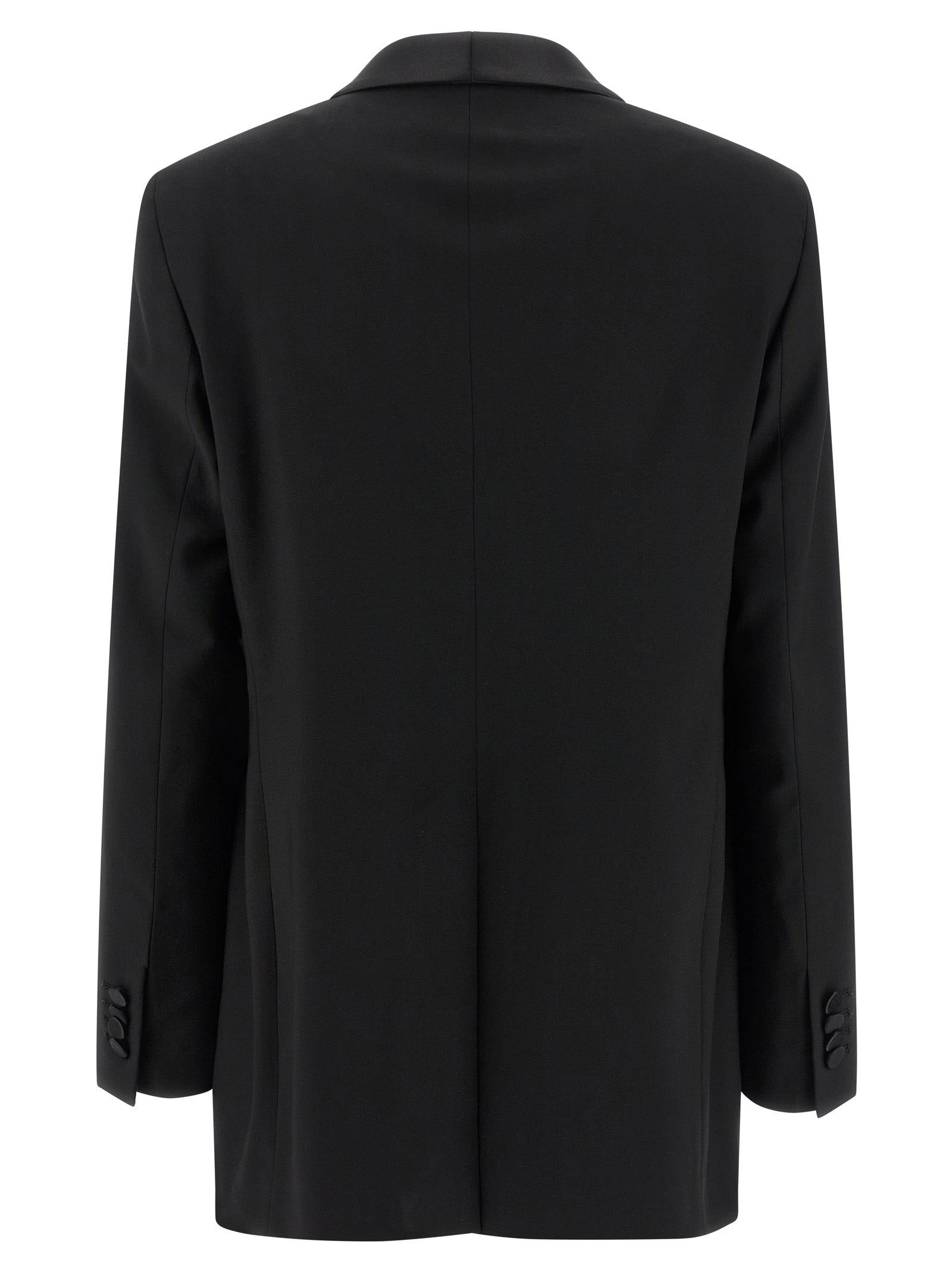 Traje de dos piezas Tagliatore negro de lana virgen