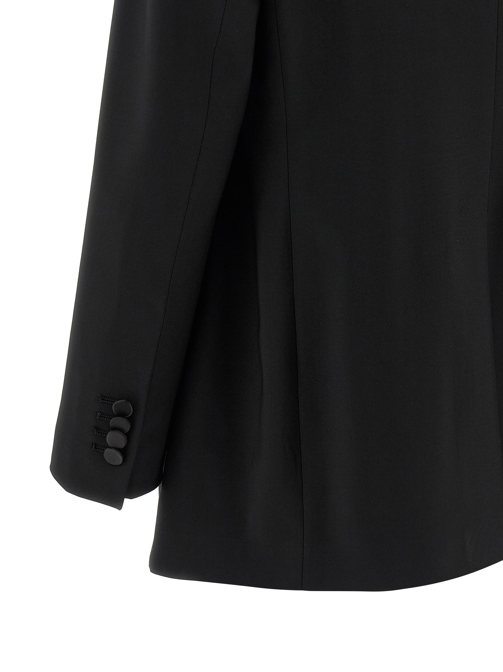 Traje de dos piezas Tagliatore negro de lana virgen