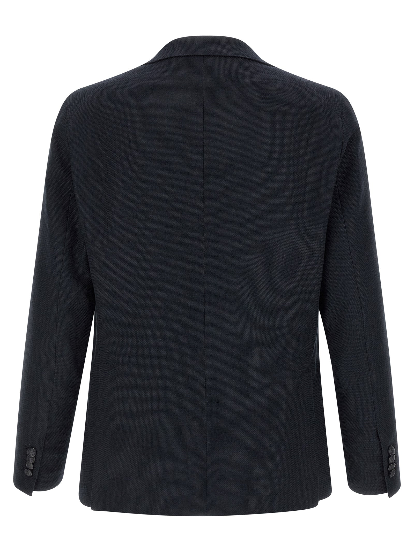 Blazer Tagliatore azul de algodón