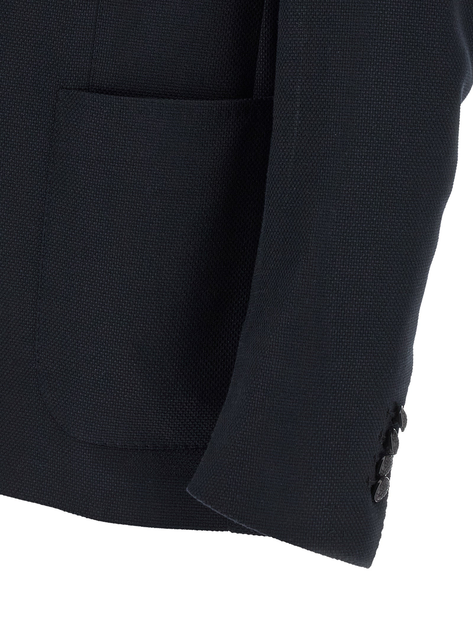 Blazer Tagliatore azul de algodón