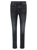 Vaqueros R13 de algodón negro