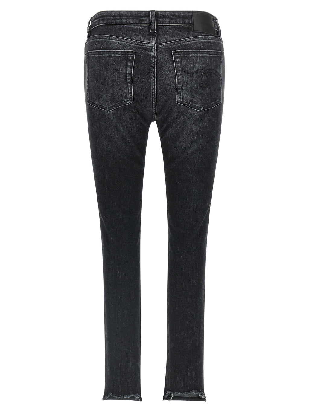 Vaqueros R13 de algodón negro