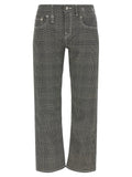 R13 Bicolor Cotton Casual Pants