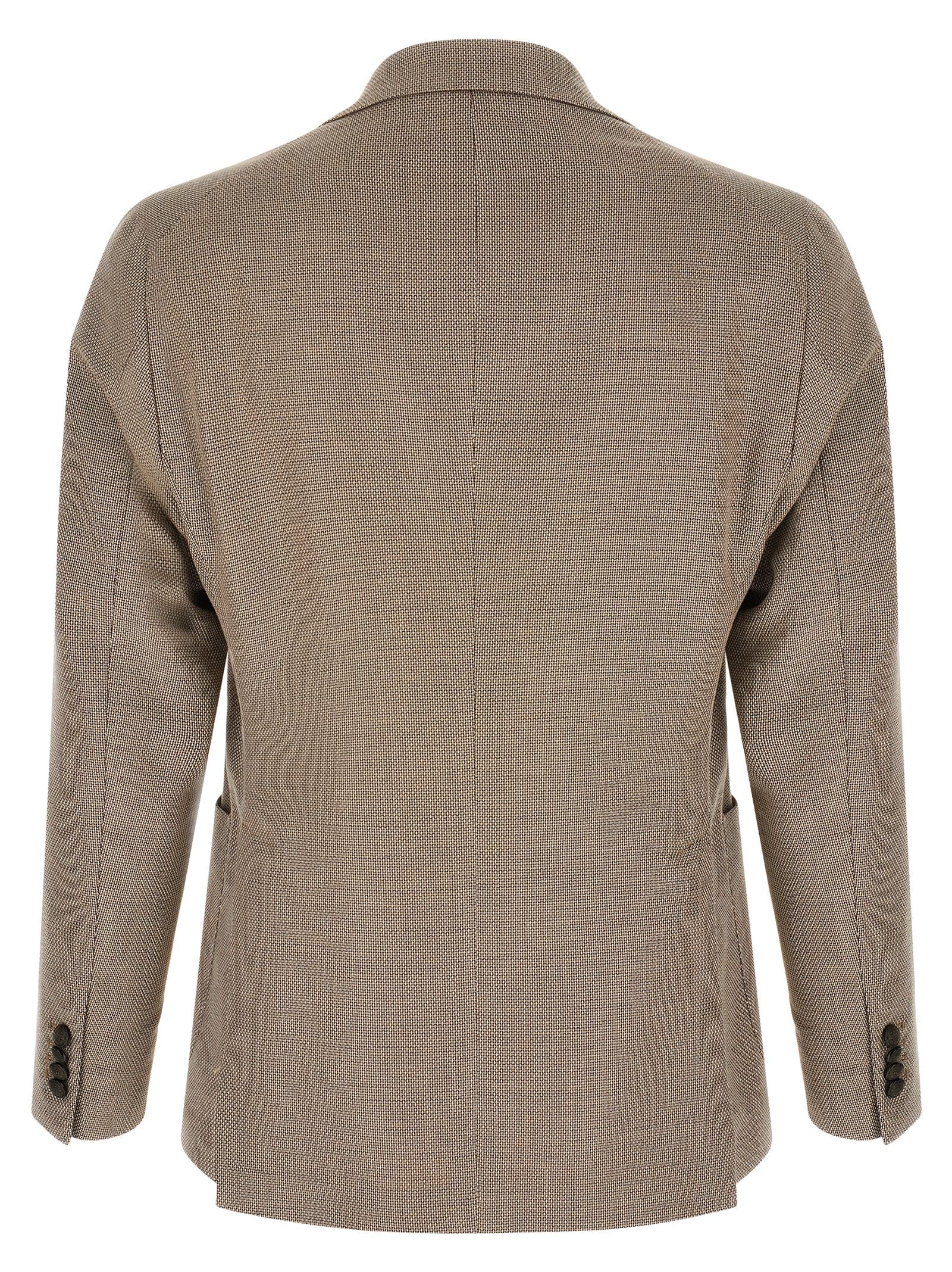 Blazer Tagliatore marrón de algodón
