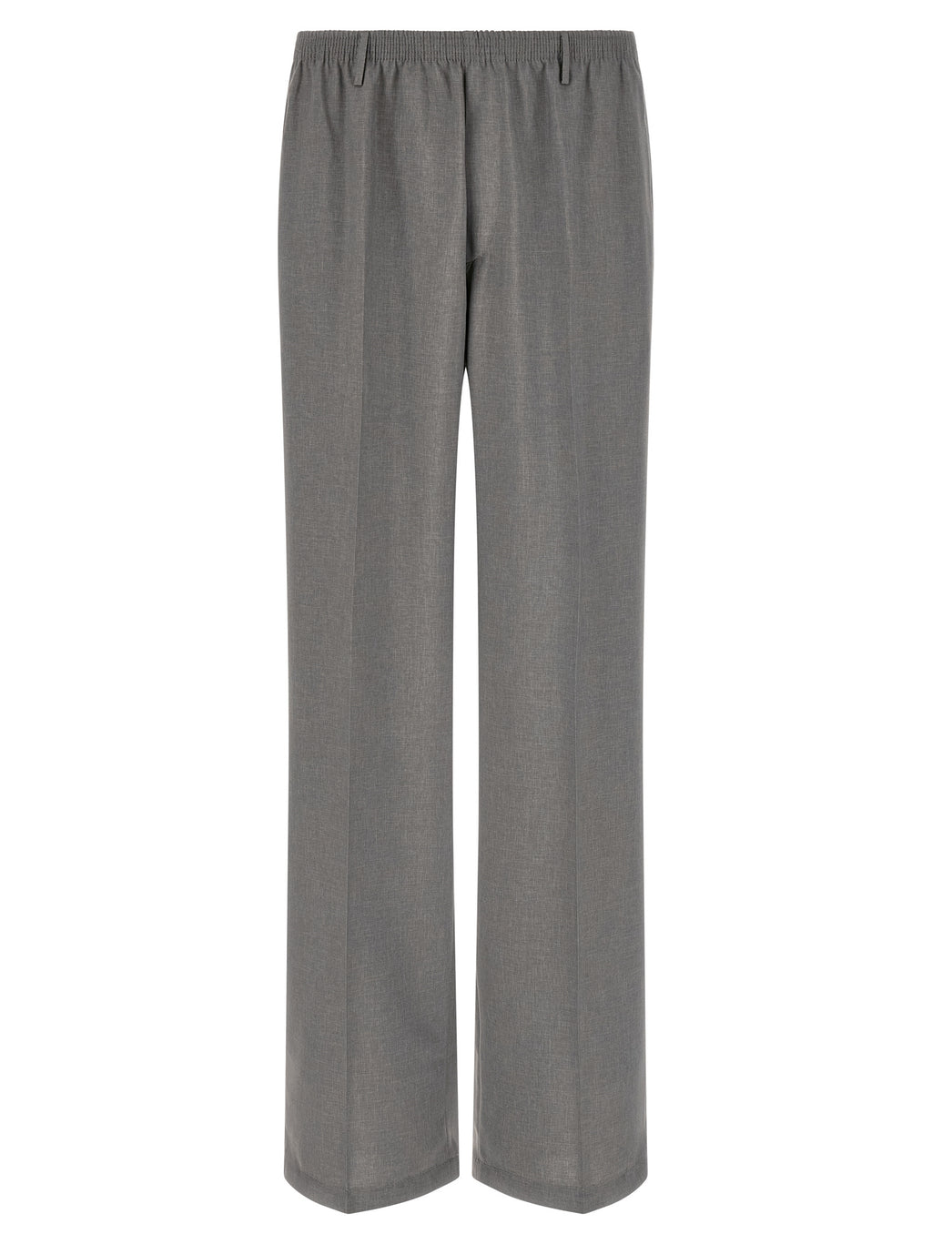 CELLAR DOOR Gray Polyester Casual Pants