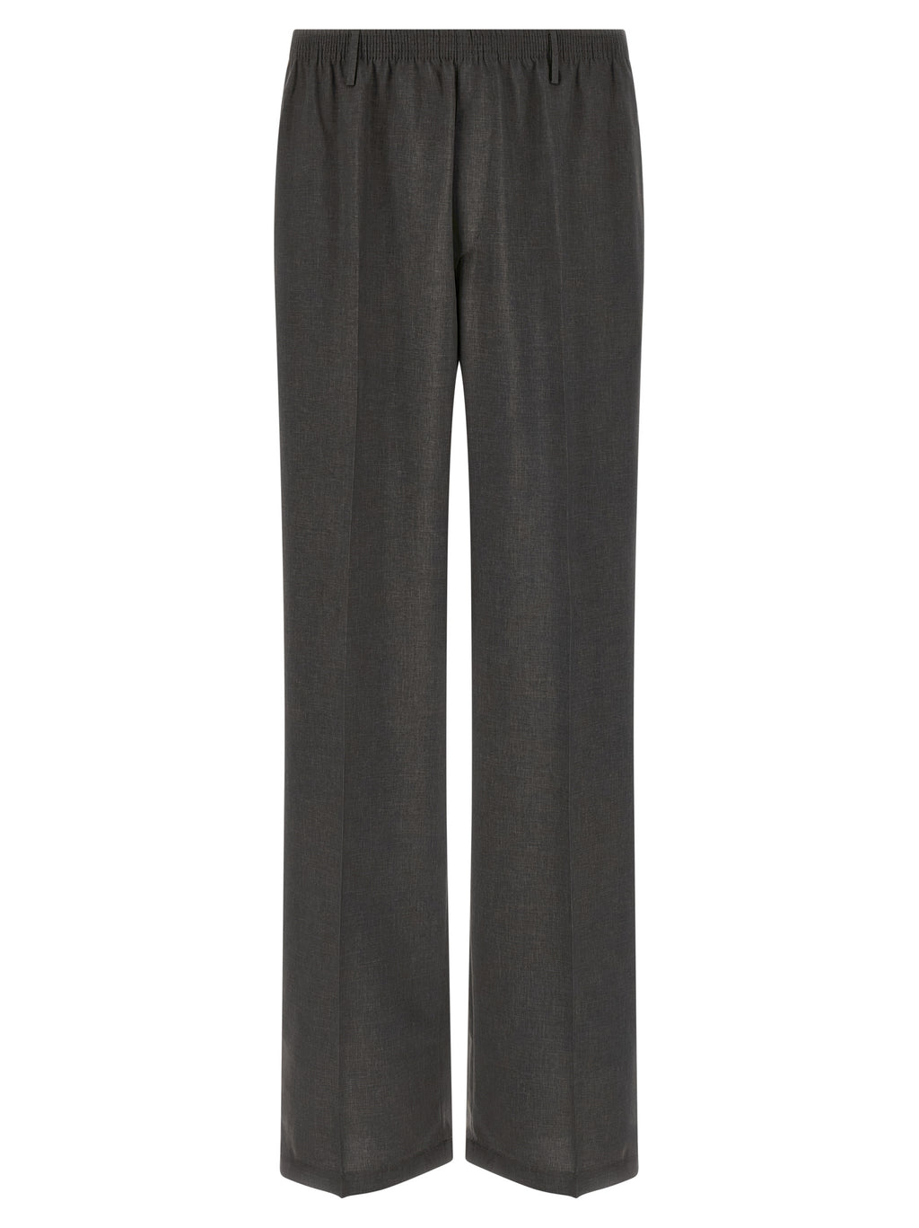 CELLAR DOOR Gray Polyester Casual Pants