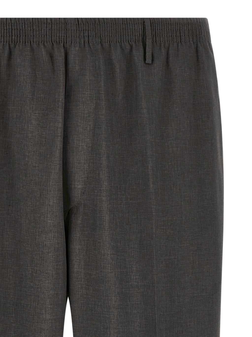 CELLAR DOOR Gray Polyester Casual Pants