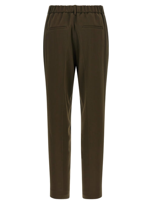 Alberto Biani Bicolor Triacetate Casual Pants
